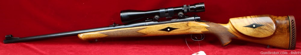 Winchester Pre '64 70 .375 H&H w/ Bosch & Lomb Balvar 8-img-4
