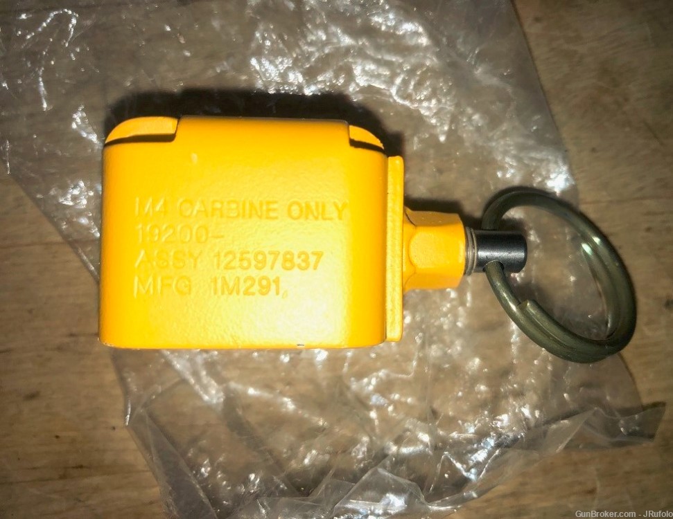 AR-15, M4, M4a1 Yellow BFA Blank Firing Adapter Checkmate Industries-img-5