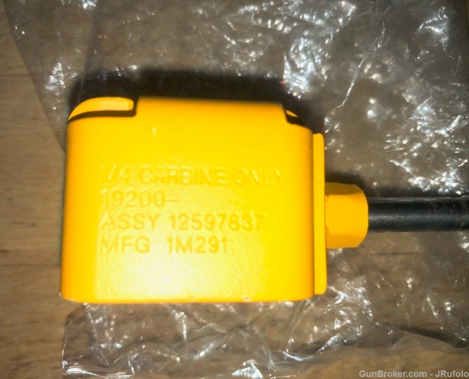 AR-15, M4, M4a1 Yellow BFA Blank Firing Adapter Checkmate Industries-img-10