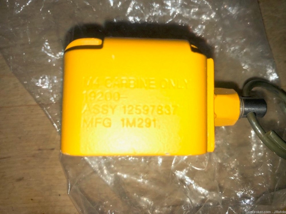 AR-15, M4, M4a1 Yellow BFA Blank Firing Adapter Checkmate Industries-img-6