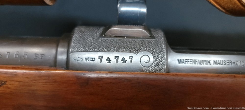 Oberndorf Mauser Sporting Rifle Type S - 6.5x58 - Pre-WWI - RARE-img-22