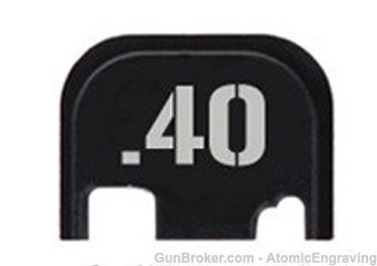 Custom .40 Slide Rear Cover Back Plate Fit Glock Gen 1 2 3 4-img-0