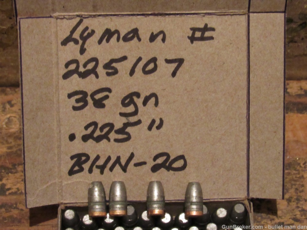 200 count 22 cal bullets Lyman 225107  38gn-img-0