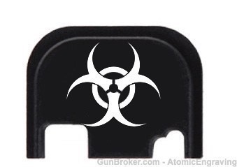 BIOHAZARD Slide Rear Cover Back Plate Fit Glock Gen 1 2 3 4-img-0