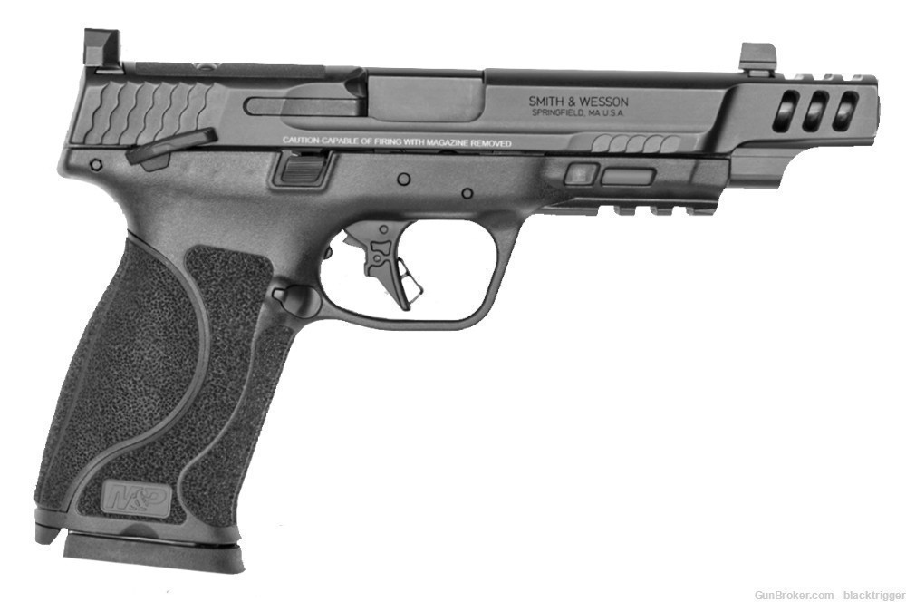 S&W 13915 M&P 2.0 Performance Center 10MM 5.6" 15+1Night Sights OR Black MS-img-5
