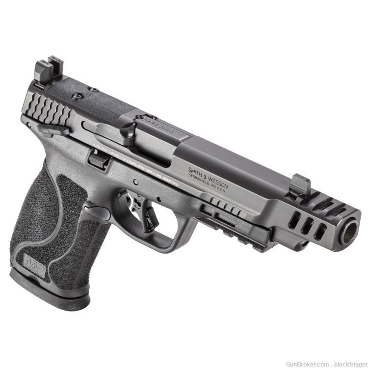 S&W 13915 M&P 2.0 Performance Center 10MM 5.6" 15+1Night Sights OR Black MS-img-1