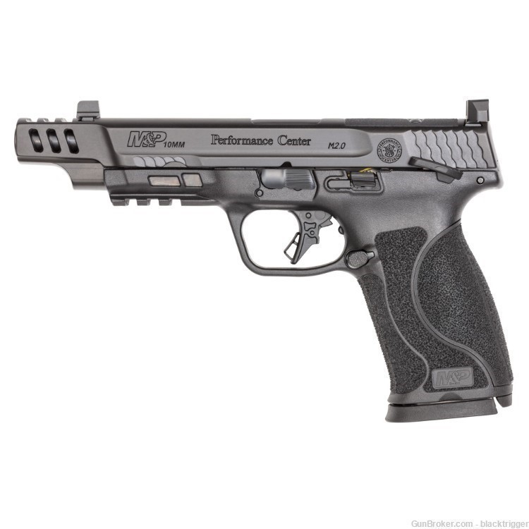 S&W 13915 M&P 2.0 Performance Center 10MM 5.6" 15+1Night Sights OR Black MS-img-2