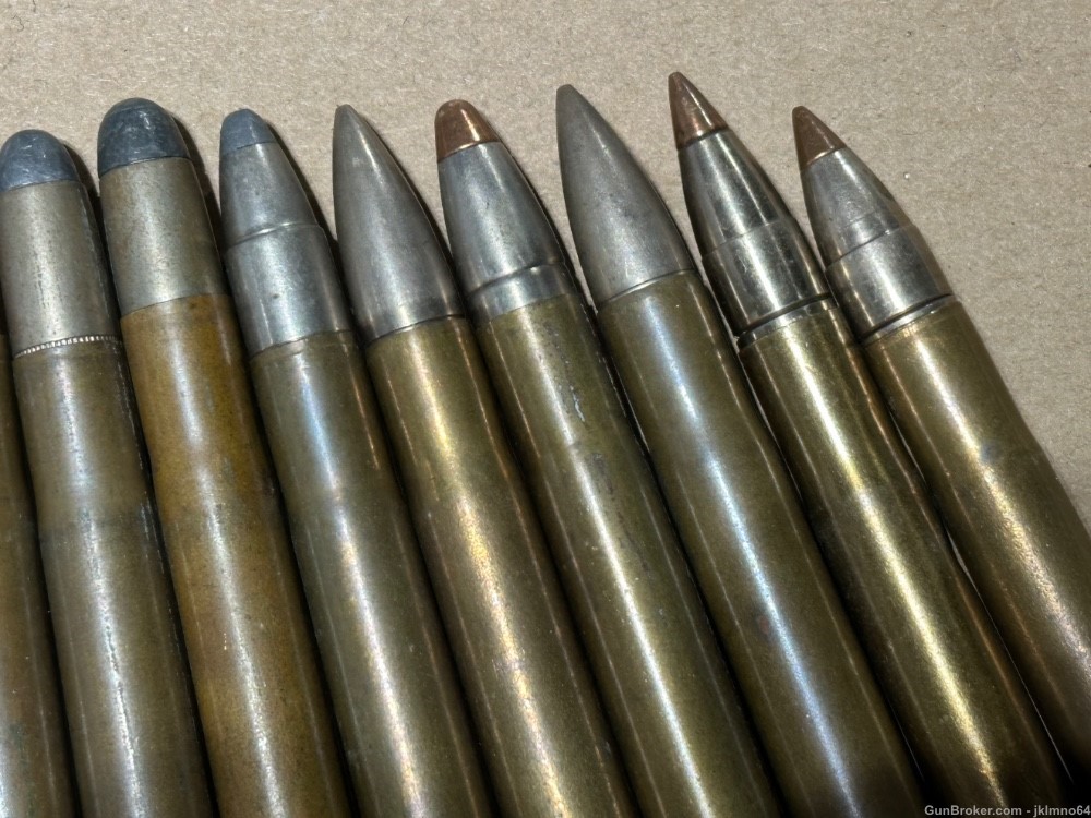 21 rounds early DWM Norma RWS other 9.3x74R ammo + 2 fired brass cases-img-9