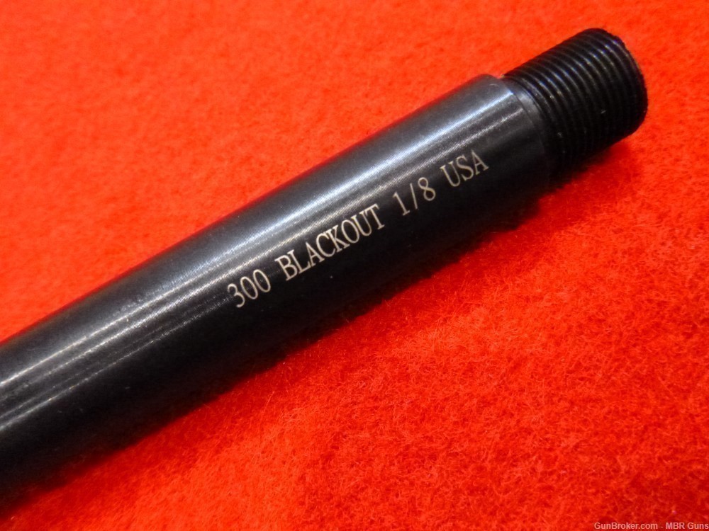 AR 15 .300 Blackout 10.5" Barrel Melonite Pistol Length Gas 1:8-img-1