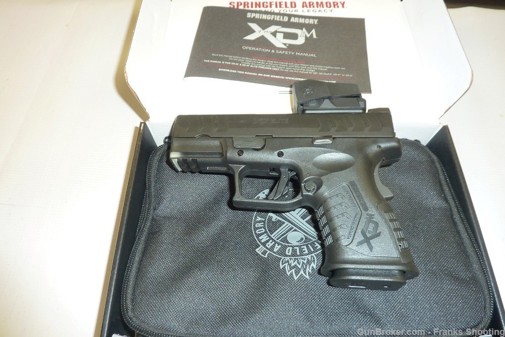 SPRINGFIELD ARMORY XDM ELITE COMPACT OSP 9MM 3.8" BBL DRAGONFLY OPTICS USED-img-0