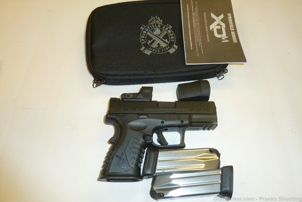 SPRINGFIELD ARMORY XDM ELITE COMPACT OSP 9MM 3.8" BBL DRAGONFLY OPTICS USED-img-8