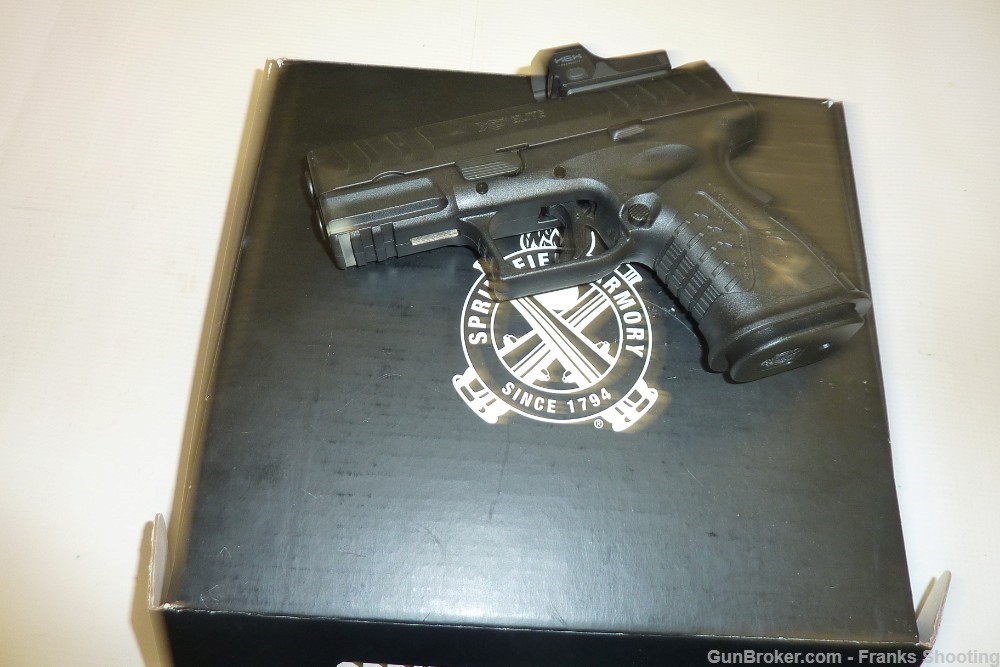 SPRINGFIELD ARMORY XDM ELITE COMPACT OSP 9MM 3.8" BBL DRAGONFLY OPTICS USED-img-1