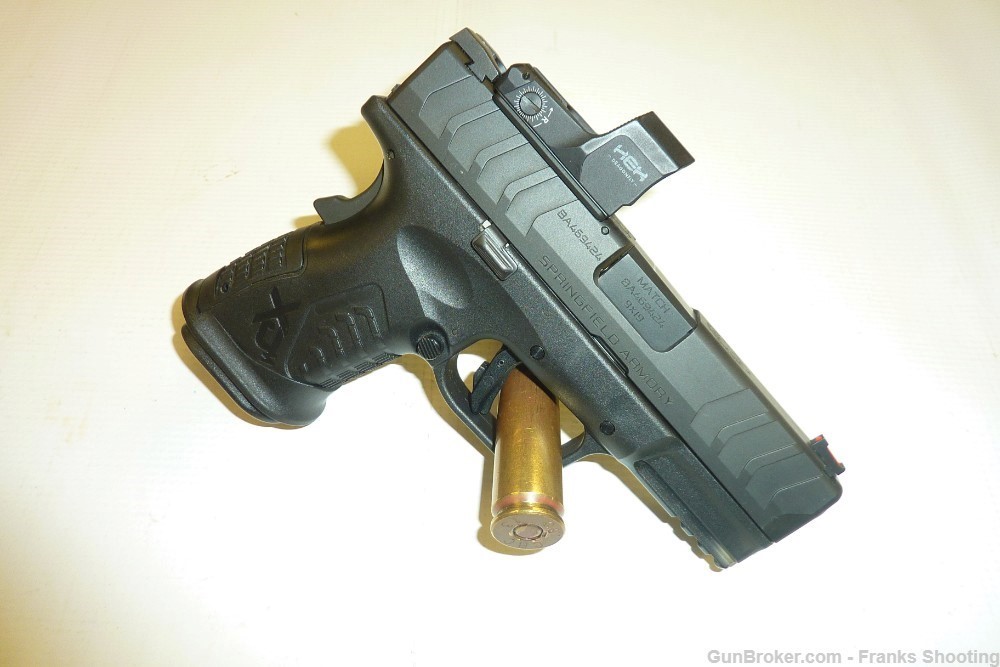 SPRINGFIELD ARMORY XDM ELITE COMPACT OSP 9MM 3.8" BBL DRAGONFLY OPTICS USED-img-5