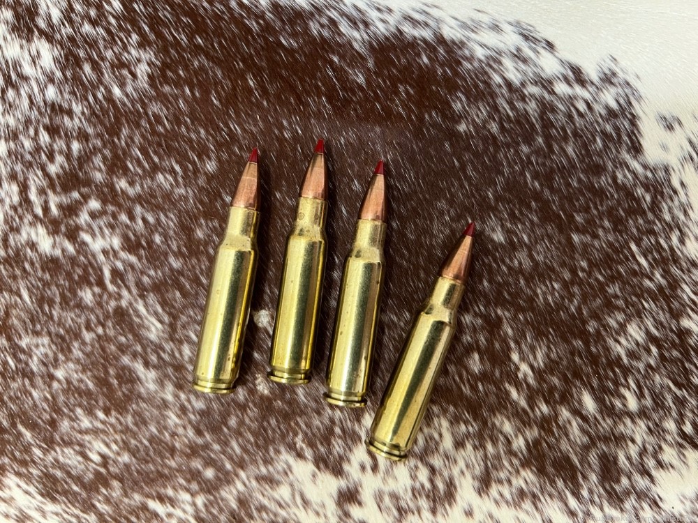 200 Rounds of 6.8mm SPC - Hornady 100gr CX and Rem 115gr Matchking-img-2