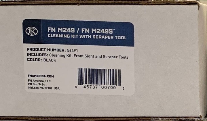 FN M249/M249S Cleaning KIT With Scraper Tool - 56491-img-0