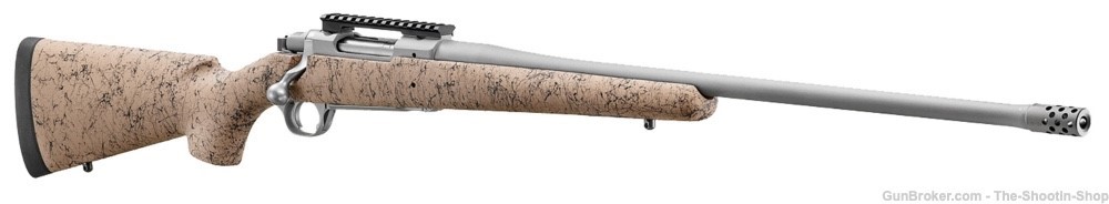 Ruger M77 Hawkeye FTW Hunter Rifle 308WIN 22" Threaded Stainless 308 57154-img-0