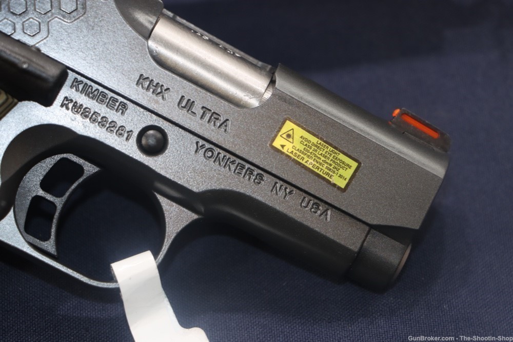 Kimber Model KHX ULTRA 1911 Pistol 45ACP 3" G10 LASER GRIP 45 7RD Compact -img-12