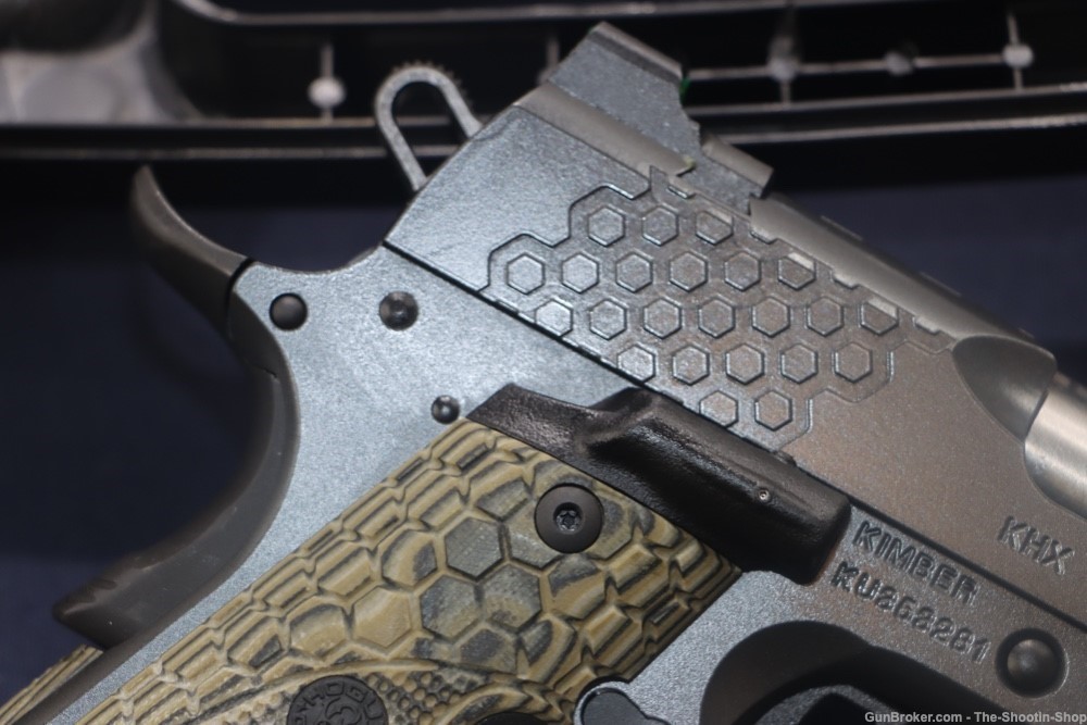 Kimber Model KHX ULTRA 1911 Pistol 45ACP 3" G10 LASER GRIP 45 7RD Compact -img-10