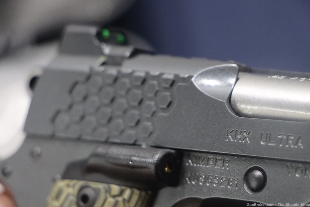 Kimber Model KHX ULTRA 1911 Pistol 45ACP 3" G10 LASER GRIP 45 7RD Compact -img-17
