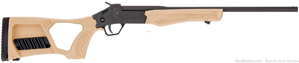 Rossi SSP1-TAN Tuffy Single Shot Shotgun, 410 Bore, 18.5" BBL, Tan Syn. -img-0
