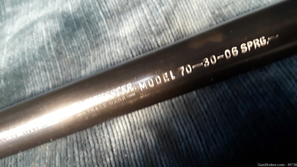 Mod 70 1952 WINCHESTER 30-06 FEATHERWEIGHT BARREL EXCELLENT BORE-img-1