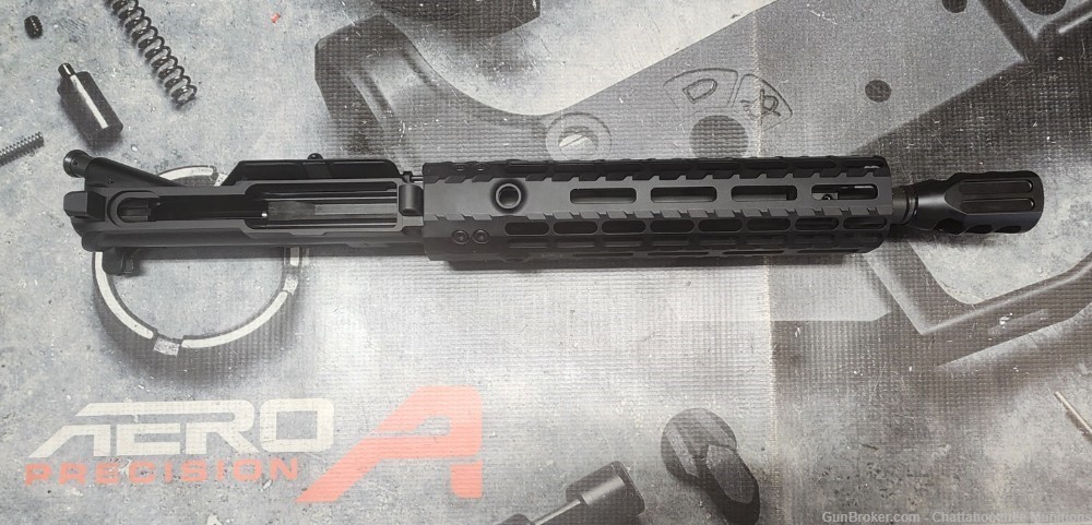 Aero Precision M4 AR15 450 Bushmaster 10.5" Complete Upper w/Adj Gas Block-img-2