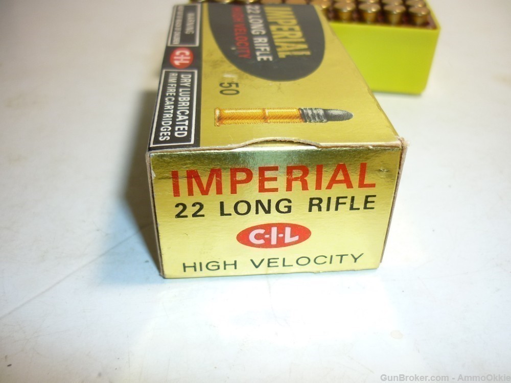 50rd IMPERIAL Canadian .22lr Vintage Dominion Ammo 22lr-img-8