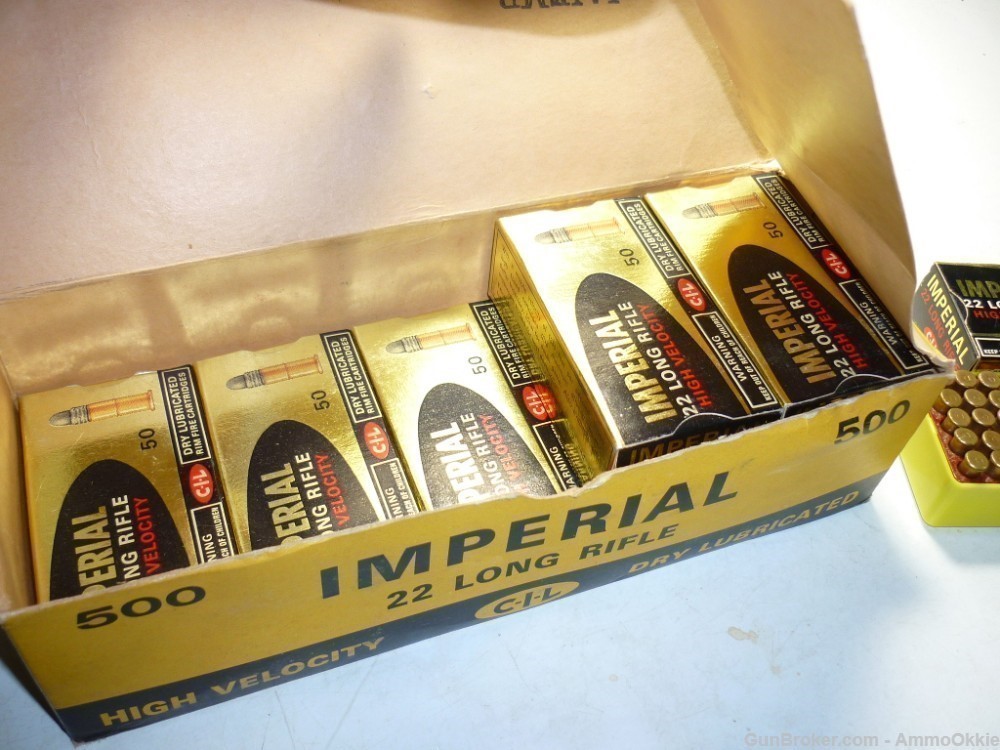 50rd IMPERIAL Canadian .22lr Vintage Dominion Ammo 22lr-img-18