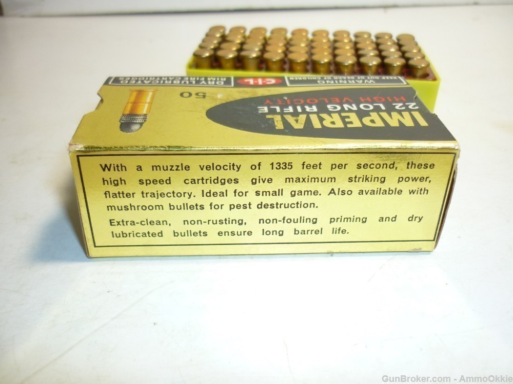 50rd IMPERIAL Canadian .22lr Vintage Dominion Ammo 22lr-img-9