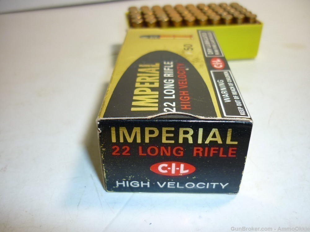 50rd IMPERIAL Canadian .22lr Vintage Dominion Ammo 22lr-img-10
