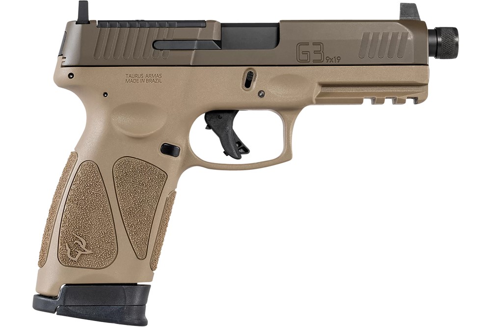Taurus G3 Tactical 9mm Luger Pistol 4.50 FDE 1-G3P941-TAC10-img-0