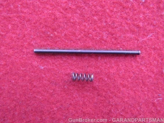 M1 Garand Clip Latch Pin and Spring USGI NOS-img-0