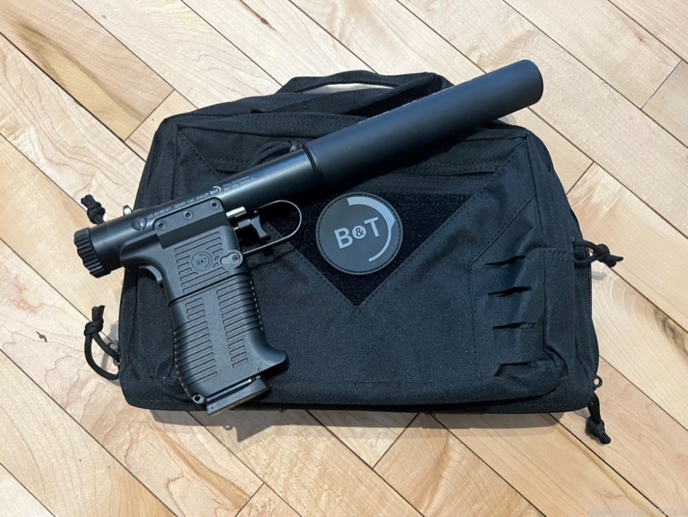 B&T Station SIX -  .45ACP Covert Pistol with Wipe Suppressor, BT-410110-img-0