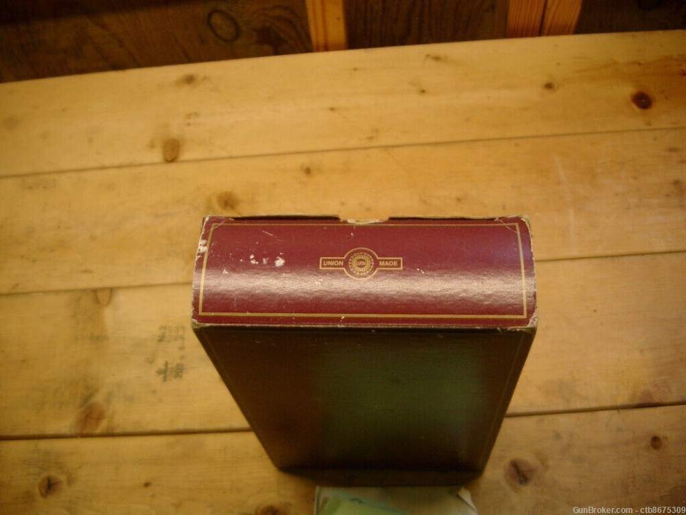 Colt National Match Gold Cup Box Only with Paperwork No Styrofoam For 5" Ba-img-1