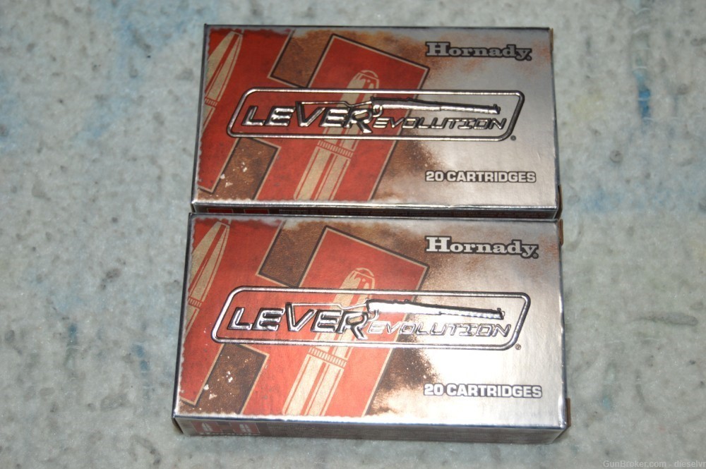 40 Rounds / 2 Boxes Hornady 30-30 Winchester 160 Gr FTX LEVERevolution Ammo-img-2