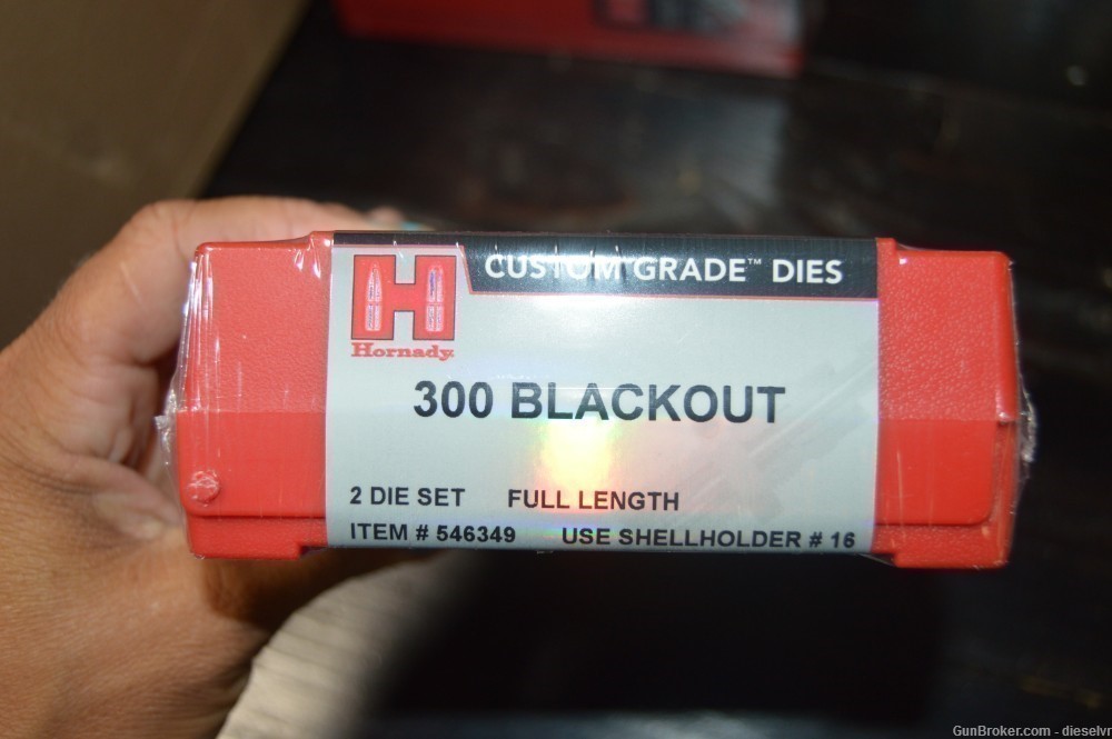 NEW Hornady 300 Blackout Dies / Die SET-img-0
