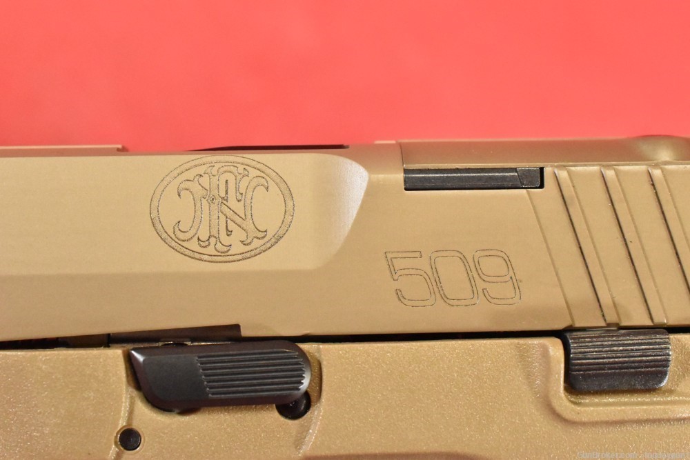 FN 509 Compact MRD 9mm 3.7" Optic Ready FDE FN509C FN509 Compact-MRD-img-6