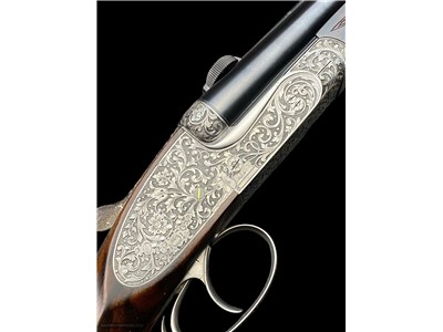 GORGEOUS PIOTTI SIDELOCK EJECTOR DOUBLE RIFLE 9.3X74R -RENAISSANCE ENGRAVED