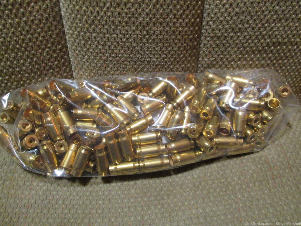 125 pcs. Unfired W-W (Winchester) 30 Luger brass-img-0