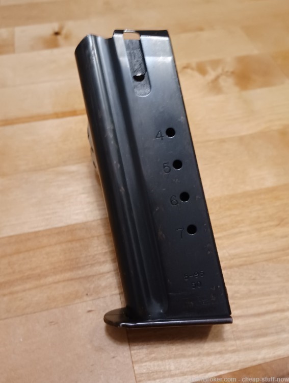 Magnum Research Desert Eagle 50 AE 50 Action Express 7 Round Magazine Clip-img-0