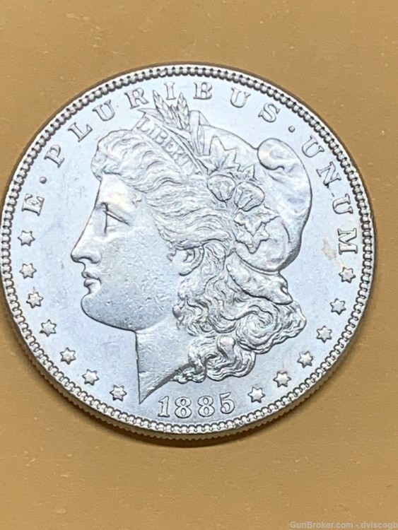 1885 Morgan Silver Dollar - BU detail-img-0