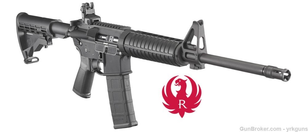 Ruger AR-556 Standard 5.56NATO 16" Threaded 30RD PMAG AR-15 Rifle NEW 8500-img-1