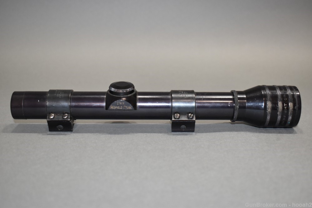 Redfield 2 3/4X Rifle Scope Fixed Power Post & Crosshair Reticle-img-0