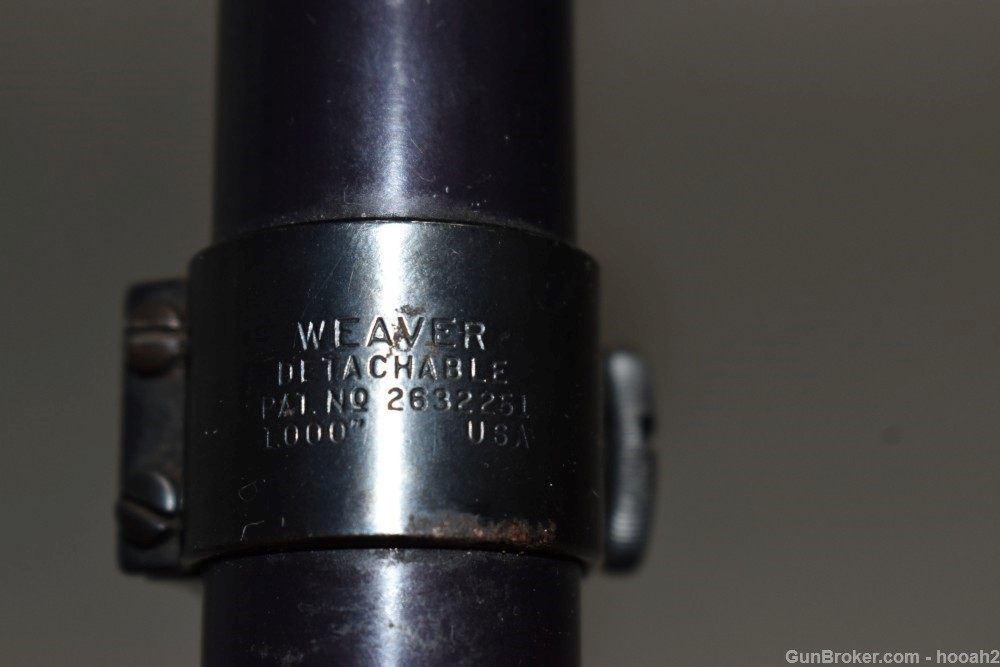 Redfield 2 3/4X Rifle Scope Fixed Power Post & Crosshair Reticle-img-11