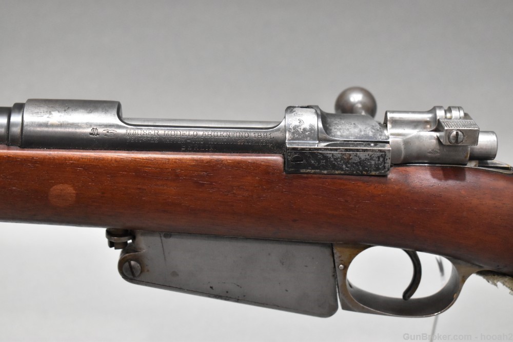 DWM Model 1891 Argentine Mauser Bolt Action Rifle 7.65 Arg No Import C&R-img-12