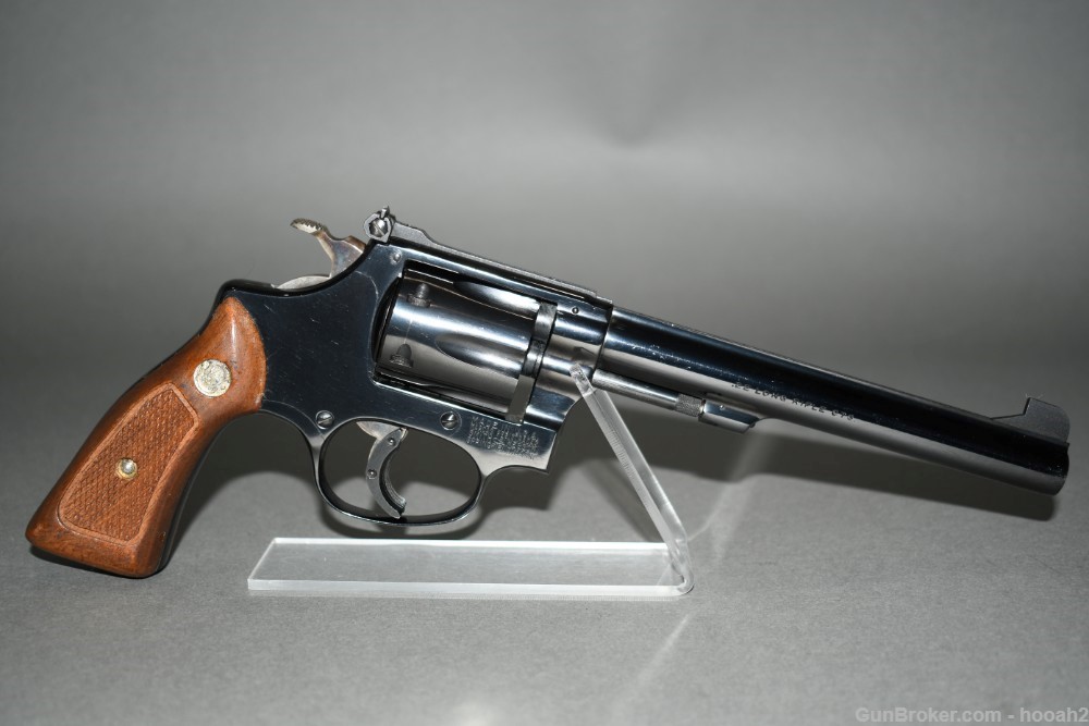 Smith & Wesson Model 35-1 I Frame Double Action Revolver 22 LR 1969 C&R-img-0