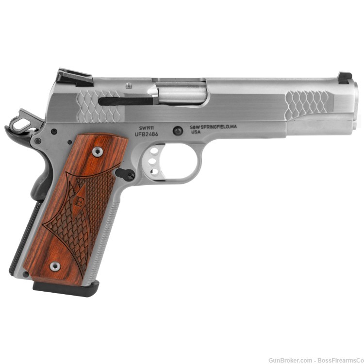 Smith & Wesson E-Series SW1911 .45 ACP Semi-Auto Pistol 5" 108482-img-2