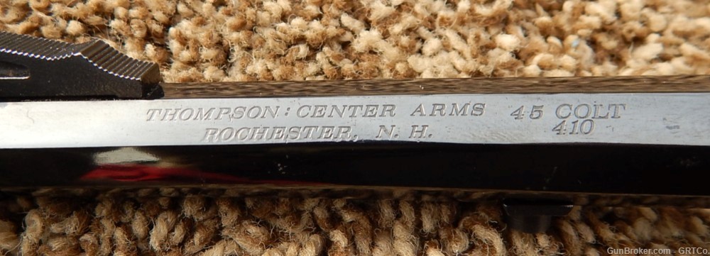 Thompson Center Contender .45 Colt/.410 Barrel – 10", Octagon-img-3