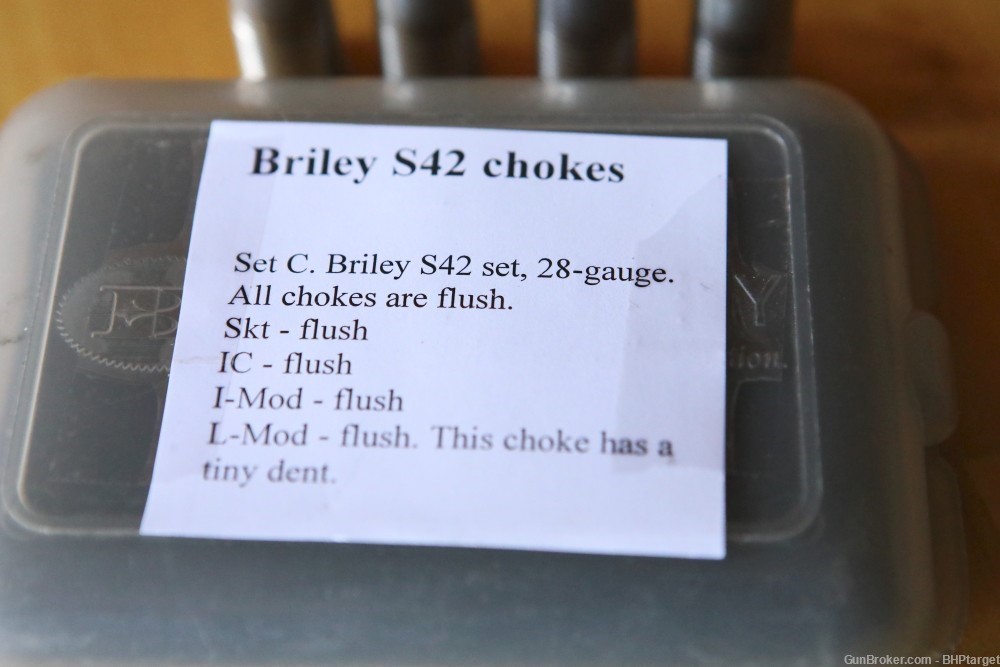 Briley S42 choke set 28 gauge-img-3