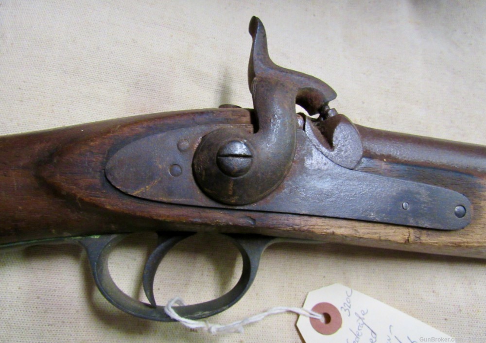 Confederate Marked Pattern 1853 Enfield Rifled Musket Shortened-img-2